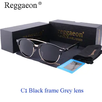 2019 reggaeon karšto Naujas poliarizuoti akiniai nuo saulės vyrų mados Lady retro akiniai nuo saulės moterims, aukščiausios kokybės vairavimo šalies UV400 originalas