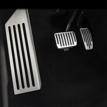 Automobilio Pedalus Dujų Stabdžių Pėdos Poilsio Pedalo ir Dangtis Tesla Model 3 Model3 2016 - 2019 Akceleratoriaus Pedale Automobilių Stilius