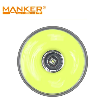 Komplektacija: Manker MK35 II 2000M Pluošto Ultra-mesti Žibintuvėlis 6000LM LUMINUS SBT90 GEN2 LED Žibintuvėlis + 4pcs 3100mAh 18650 Baterijas