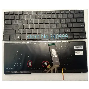 Naujas ASUS VivoBook X411 X411SC X411UV Klaviatūros Apšvietimu MUS juoda