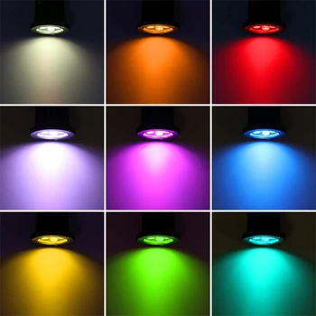 RGB 6/8/12W LED Kraštovaizdžio Žibintai Vandeniui IP65 LED Sodo Apšvietimo Lauko Vejos Lempos Lauko Kiemas 85-265V Su Prijunkite Nuotolinio