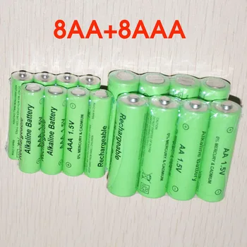 Sorvess 1,5 V Įkraunamos AA Baterijos AAA Alkaline 2000-3000mah Už Fakelas Žaislai, Laikrodis, MP3 Grotuvas Pakeisti Ni-Mh Baterija