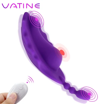 VATINE Nematomos Kelnaitės Nešiojami Vibratorius Klitorio Stimuliatorius Nuotolinio Valdymo Sekso Žaislai Moterims, 10 Režimas Vibratorius