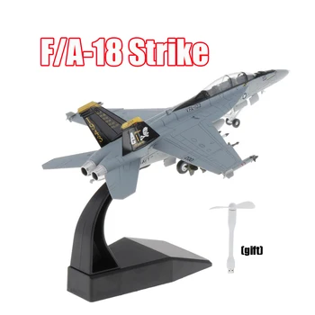 1:100 3D F/A-18 Strike Fighter Orlaivio Modelis Lėktuvas Karinis Lėktuvas Žaislas