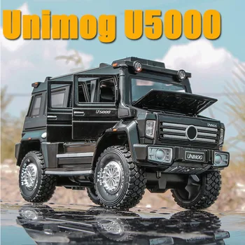 1:28 MB Unimog U5000 ORV Lydinio Automobilio Modelį Diecasts & Žaislinės Transporto priemonės Žaislinius Automobilius Vaikas Žaislai Vaikams Dovanos Berniuko Žaislas