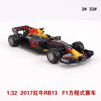 1:32 Modeliavimas lydinio automobilio modelį Žaislas Red Bull F1 formulė vienas su Vairo kontrolę, priekiniai varantys vairo žaislas vaikams