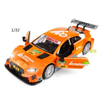 1/32 RS5 DTM Automobilių Sporto Modeliavimas Žaislas Automobilio Modelį Lydinio Traukti Atgal, Vaikų Žaislai, Originali Licencijos, Renkant Dovaną Off-Road Transporto priemonė