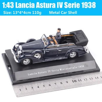 1:43 Mastelis Lancia Astura IV Serie Ministeriale 1938 Vittorio Emanuele III Veiksmų Skaičius, Diecasts & Žaislinės Transporto priemonės Automobilio Modelį Dovanos