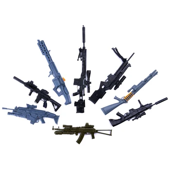 1:6 1/6 Masto 12 colių Veiksmų Skaičiai Šautuvas FN SCAR Modelis Ginklą Žaislas Naudoti 1/100 MG, Bandai Gundam Modelis Kareivis Dalys ir Komponentai