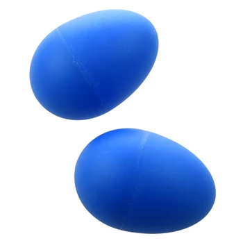 1 Pora Plastiko Mušamieji Muzikos Kiaušinių Marakai Populiarias mėlyna