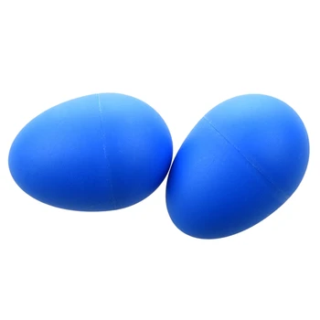 1 Pora Plastiko Mušamieji Muzikos Kiaušinių Marakai Populiarias mėlyna