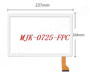 10.1 colių Naujas Tablet Jutiklinis Ekranas MJK-0725-FPC skaitmeninis keitiklis Stiklo 237MM*164MM