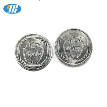 1000pcs 25*1,8 mm simbolinis arkadinis žaidimas, žetonai, nerūdijančio plieno Žaidimas monetos, o ne valiuta