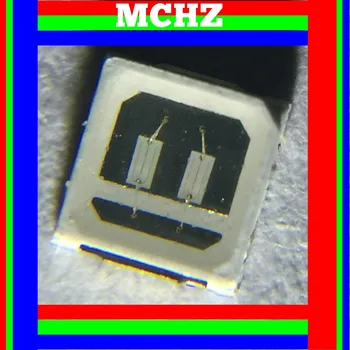 100VNT/Daug 1W High Power LED diodų šviesos spinduolis, SMD 3030 Chip 3Volt 350MA 120LM raudona mėlyna žalia balta yeloww