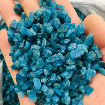 100g natūralaus krištolo mėlyna apatite ir mineralinių reiki healing kristalų perlas priėmimo papuošalai pavyzdys