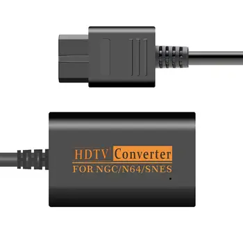 1080P HDMI Adapteris Konverteris HD Kabelis Skirtas Nintendo 64/SNES/NGC Gamecube Konsolės
