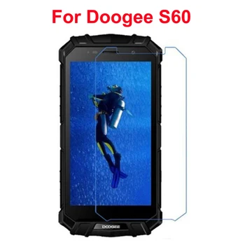 10PC už Doogee S 60 S60 5.2 Stiklo Saugiklis Nulio-įrodymas, Priekiniai Clear LCD Screen Protector for Doogee S60 Grūdinto Stiklo Plėvelė *