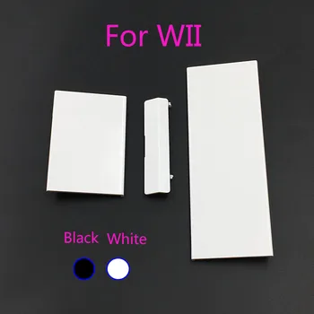 10SETS Pakeitimo Memeory Kortelės Durų angos Dangtelis Dangtelis 3 Dalių Durys Apima Nintendo Wii