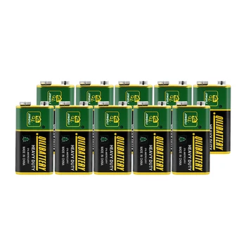 10VNT 6F22 PPP3 6LR61 9V Baterijos įdėjimas saugus baterijų naudojimas pramonėje, Super Sunkiųjų Sausas Ličio Baterijas Radijo Signalą Žaislas