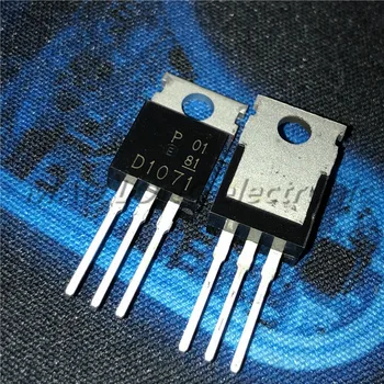 10VNT/DAUG 2SD1071 D1071 TO-220 Vidutinės galios tranzistorius naudojamas automobilių uždegimo