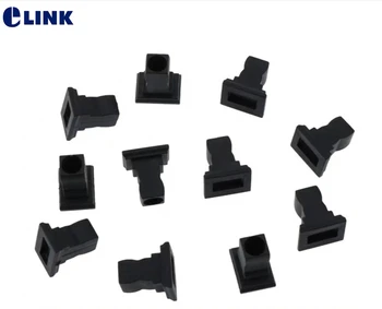 10k vnt dulkių, dangteliai, PK šviesolaidžių adapteris juoda spalva Simplex dvipusį, SM, MM, UPC APC plastiko tipo gamyklos tiekimo ELINK