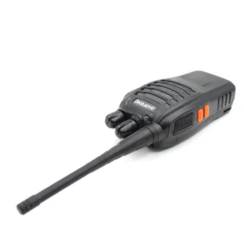 10vnt Baofeng BF-888S walkie talkie 5W 5KM UHF 400-470MHZ 16 Kanalų Kišeninis Nešiojamas Kumpis Radijo Du Būdu Radijo + 1 USB Laidas