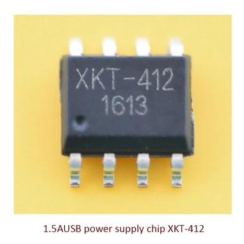 10vnt/daug XKT-412 belaidžio įkrovimo wireless power chip 1.5 AUSB galia lustas