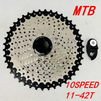 11-42 s 10 s 10 nemokamai Greitis pločio santykis MTB kalnų dviračių Kasetės ratų dalį m590 m6000 lentos m610 m675 m