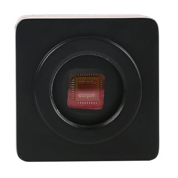 14MP 1080P HDMI VGA Pramonės Mikroskopo vaizdo Kamera 56 LED Šviesos Žiedas 130X Reguliuojamu Zoom C-Mount Objektyvas, Skirtas PCB Litavimas, Remontas