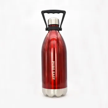 1500ml Didelis Šilumos Izoliacija Vandens Butelis Nerūdijančio Plieno BPA Free Sveikas Dulkių Termosas Cola Buteliukas