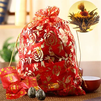 16 Rūšių Rankų darbo Žydinti Gėlių Arbata 140g Kinijos Kamuolys žydinčių Gėlių, Vaistažolių Meno Arbatos Sveikatos Priežiūros Produktų, Arbata