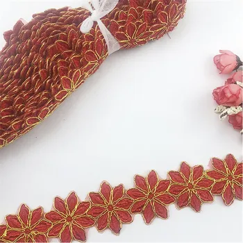 18meter China nėrinių mažų gėlių drabužių nėrinių priedai etape apranga 