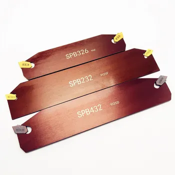 1PCS SPB32 SPB26-2/3/4/5 išilginio pjovimo peilio laikiklį aukšto kietumo griovelį blade SP200/SP300/SP400 griovelį įrankių rinkinys