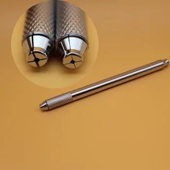 1Pcs Dviejų Virbalų naudojamas Microblading Pen Antakių Vadovas Tatuiruotė Rašiklis permanentinis Makiažas 3D Antakių Siuvinėjimo pen