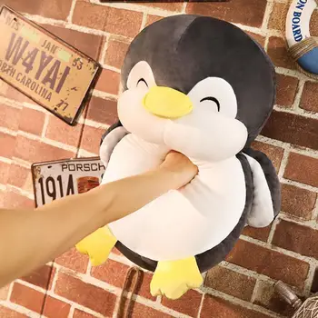 1pc 30-55CM Mielas Minkštas Didelis Pingvinas Pliušiniai Žaislai Įdaryti Animacinių filmų Gyvūnų pliušinis Lėlės kawaii Gimtadienio Dovana Mergaitėms, Vaikams