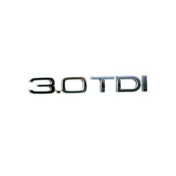 1pc/aikštelė, Nemokamas Pristatymas ABS 2.0 TDI 3.0 TDI Emblema Emblema Ženklelis Lipdukas Logotipas