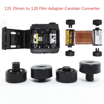 2 Komplektai 135 120 Filmų Adapterio Filtro Konverteris Panorama, Pavyzdžiui, Xpan Fotoaparatas 35 mm iki 120 filmų Filtras