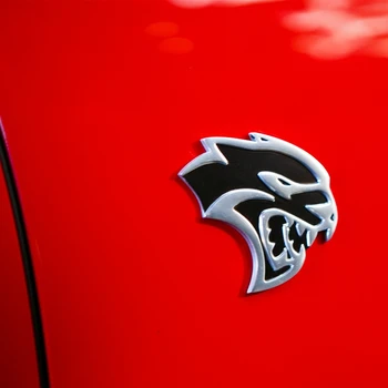 2 vnt Ragana SRT Emblema Automobilių Lipdukas Priekinio Sparno Ženklelis Durų Metalo Lipdukas, Skirtas Challenger Įkroviklis SRT GT Automobilio Stiliaus