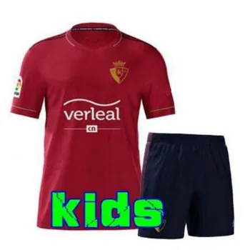 20 21 Vaikams Rinkiniai Osasuna Futbol Camisa 2020 2021 Berniukai Camiseta De Futbol marškinėliai Maillot Maglia Veikia T-Shirts
