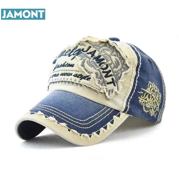 2018 m. Pavasarį, Vasarą, Rudenį Ir Tėtis Skrybėlę Žiemos Skrybėlės Mados Vyrų Ir Moterų Medvilnės Anti-Erkės Beisbolo kepuraitę Siuvinėjimo Šriftą Skrybėlę JAMONT