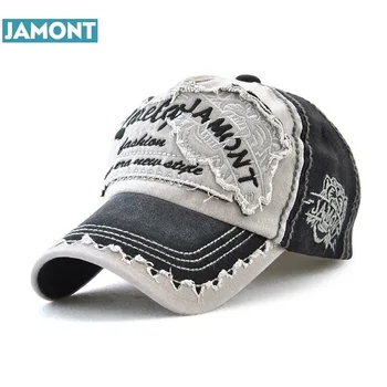 2018 m. Pavasarį, Vasarą, Rudenį Ir Tėtis Skrybėlę Žiemos Skrybėlės Mados Vyrų Ir Moterų Medvilnės Anti-Erkės Beisbolo kepuraitę Siuvinėjimo Šriftą Skrybėlę JAMONT