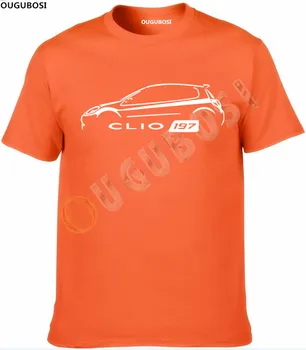 2019# CLIO SPORT 197 TAURĖS CLASSIC CAR T-SHIRT