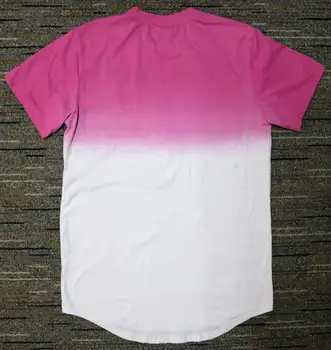 2019 Vėliau kaip šilko siksilk T shirt juoda balta raudona vietoje ilgai stiliaus Hip-Hop T-shirt marškinėliai Topai Vyrų Ūdomis trišakiai Su