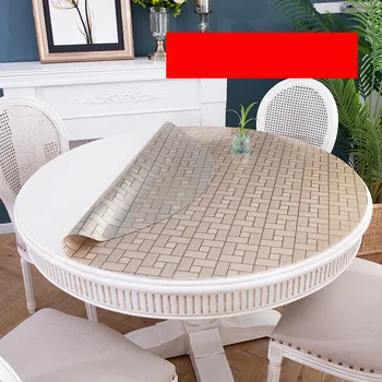 2019 kūrybos nėra skaidri marmuro pledas staltiesių oilproof vandeniui minkšta stiklo placemats pagalvėlės, namų tekstilės stalo dekoras