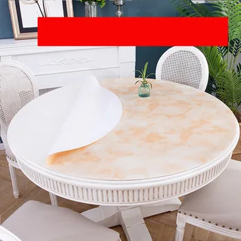 2019 kūrybos nėra skaidri marmuro pledas staltiesių oilproof vandeniui minkšta stiklo placemats pagalvėlės, namų tekstilės stalo dekoras