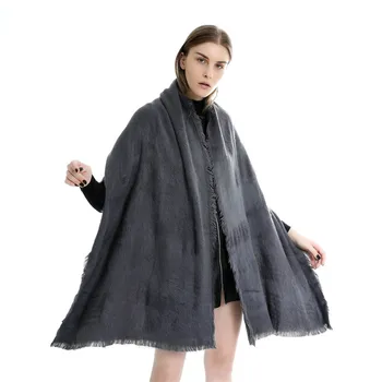 2019 prabangos prekės kietasis kašmyras moterų skara žiemos šiltos skaros ir apsiaustas pashmina lady ilgai kutas moterų foulard storio antklodė