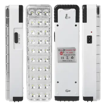 2020 Naujas 30LED Multi-funkcija Avarinės Šviesos Įkraunamas LED Saugos Lempa 2 Režimas, Namų Lauko Stovykla