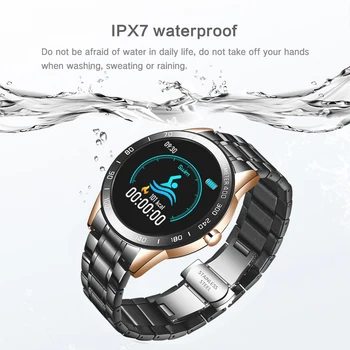 2020 Naujas LIGE smart watch vyrų sporto vandeniui 