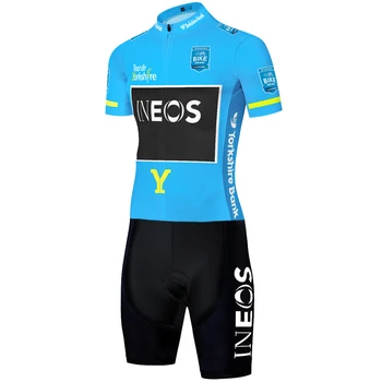 2020 grenadierių INEOS dviračių Skinsuit Ropa Ciclismo Maillot Jumpsuit Kelių Lenktynių Skinsuit Dviračių Džersis maillot ciclismo šortai