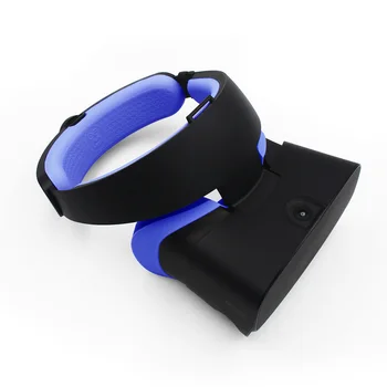 2020 m. 3 In1 VR Veido Pad &Priekiniai Galiniai Putų Silikono Apima Oculus Rift S VR Akiniai, Akių Kaukė, Veido Kaukė, Odos Nesantaika S Priedai